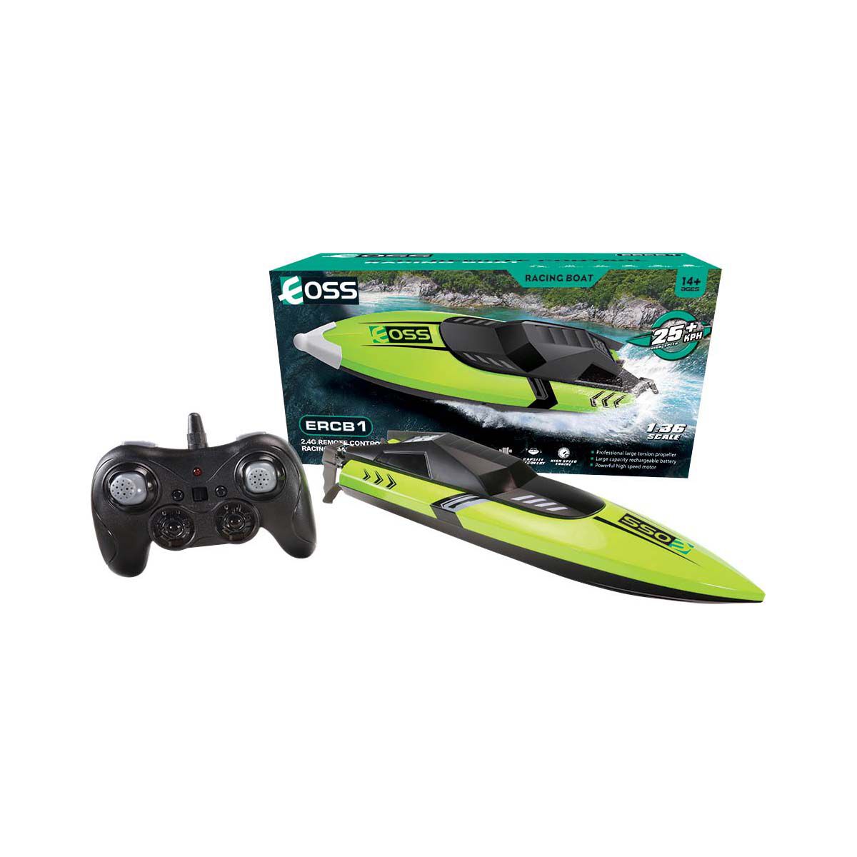 EOSS Remote Control Racing Boat, , bcf_hi-res