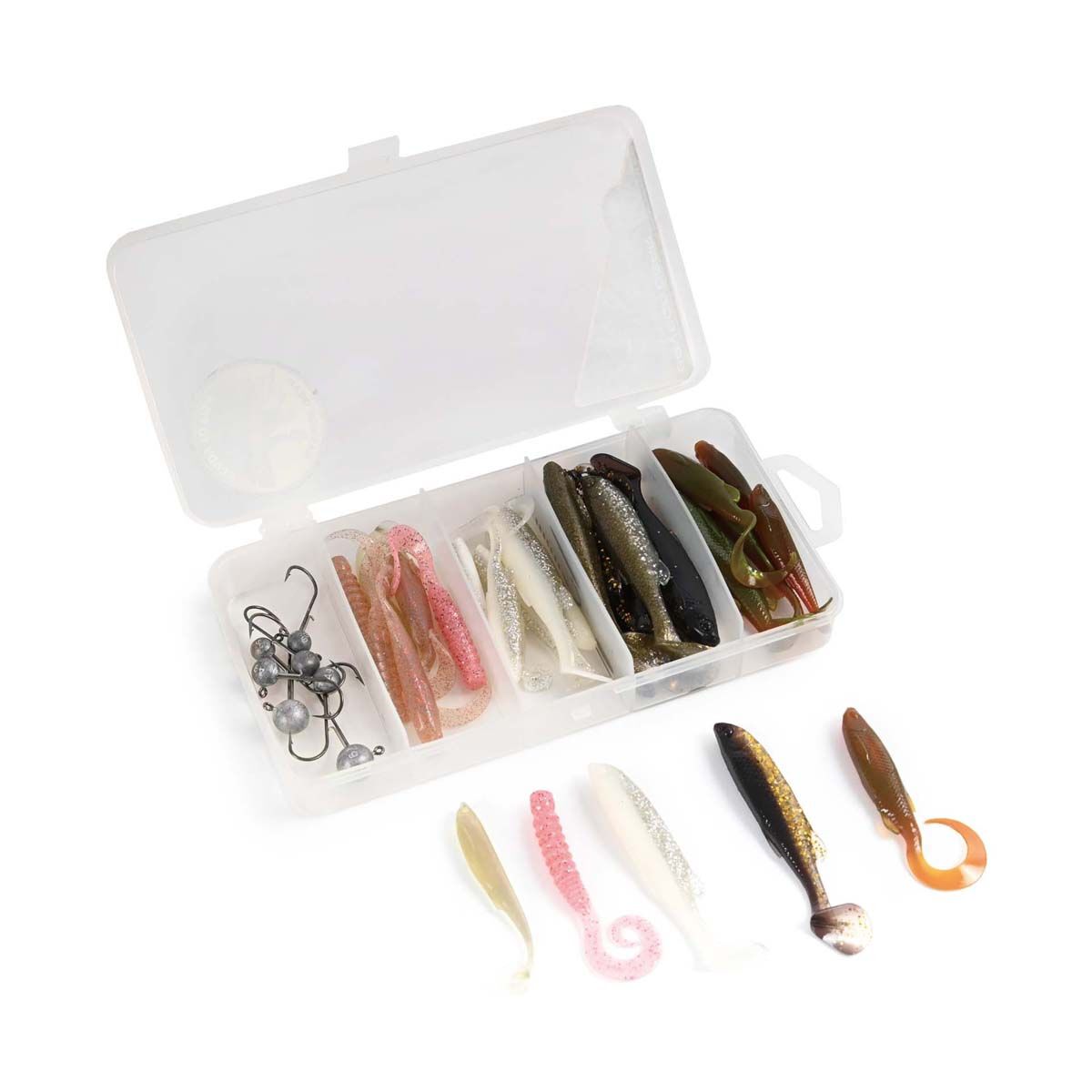 Savage Gear Manic Ultimate Medium Estuary Spin Combo and Lure Kit, , bcf_hi-res