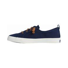 Sperry Women's Crest Vibe Canvas Sneakers Navy 6, Navy, bcf_hi-res