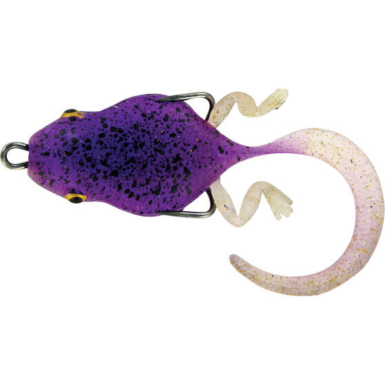 Chasebaits Wiggle Bomb Soft Plastic Lure 35mm Deep Purple, Deep Purple, bcf_hi-res