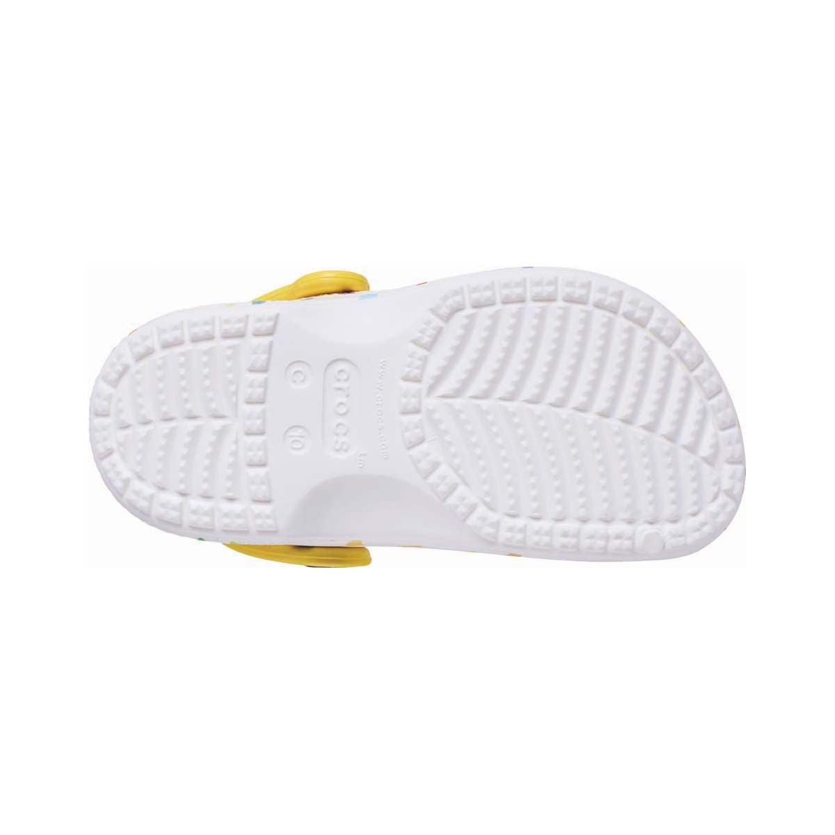 Crocs Kids' Baya Seasonal Printed Clogs, White / Multi, bcf_hi-res