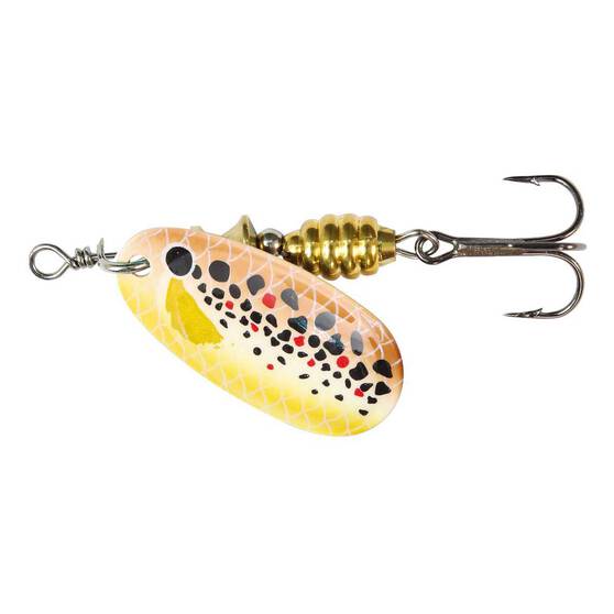 TT Spintrix Spinner Lure Size 3 Brown Trout