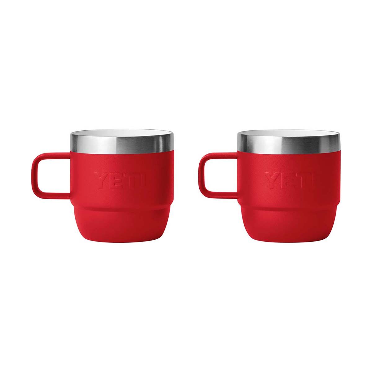 YETI&reg; Rambler&reg; Cup Espresso 6 oz (177ml) 2 Pack Rescue Red, Rescue Red, bcf_hi-res