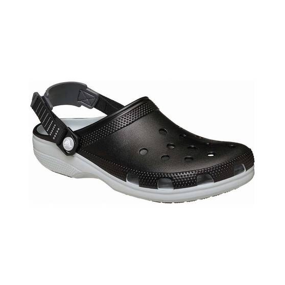 Crocs Unisex Classic Turbo Clogs, Black, bcf_hi-res