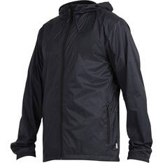 Quiksilver Waterman Men's Technical Rain Jacket Black 2XL, Black, bcf_hi-res