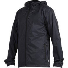 Quiksilver Waterman Men's Technical Rain Jacket Black XL, Black, bcf_hi-res