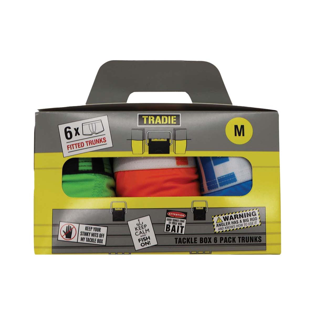Tradie Mens Trunk 6 Pack, , bcf_hi-res