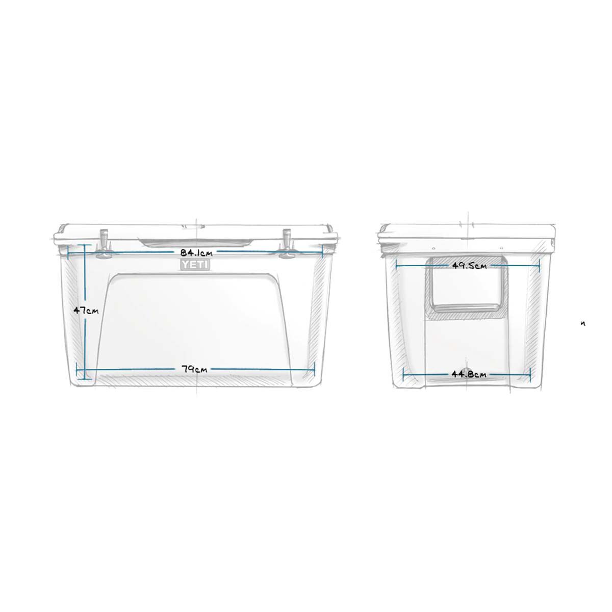 Yeti hotsell 210 dimensions