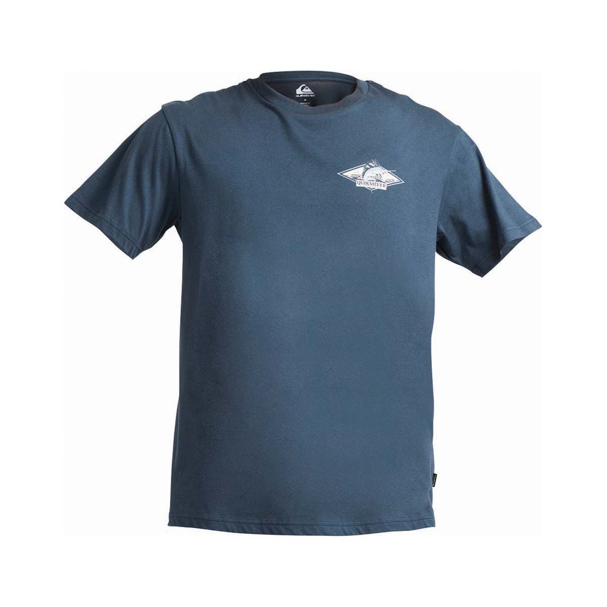 Quiksilver Men&rsquo;s Rough Seas Short Sleeve Tee Midnight Navy S, Midnight Navy, bcf_hi-res
