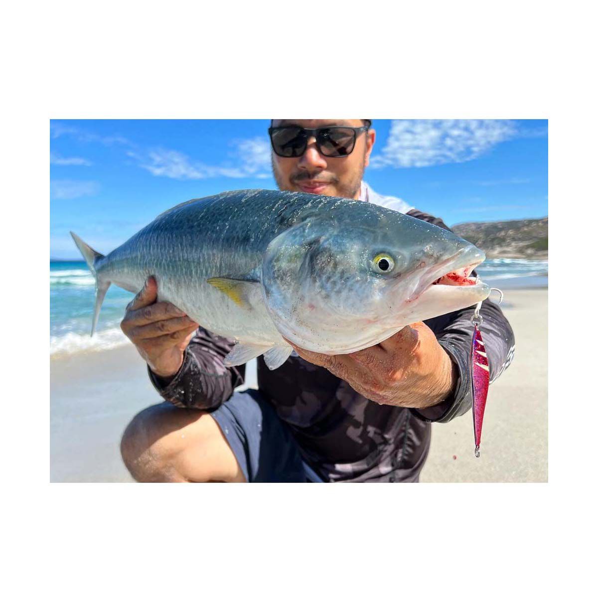 Ocean's Legacy Sling Shot Casting Lure 70g Mint Glow, Mint Glow, bcf_hi-res