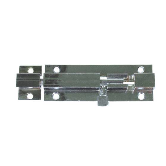 BLA 75mm Chrome Plated Brass Barrel Bolt, , bcf_hi-res