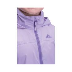 Macpac Kids Rain Pack-It Jacket, Pastel Lilac, bcf_hi-res
