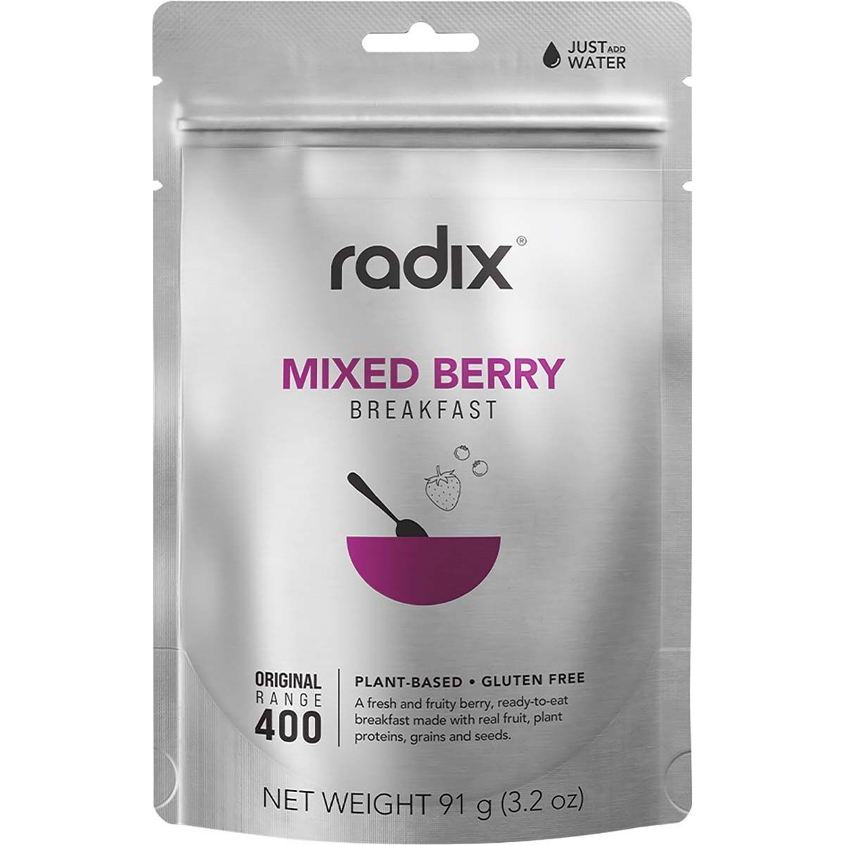 Radix Nutrition Freeze Dried Mixed Berry Original 400kcal, , bcf_hi-res