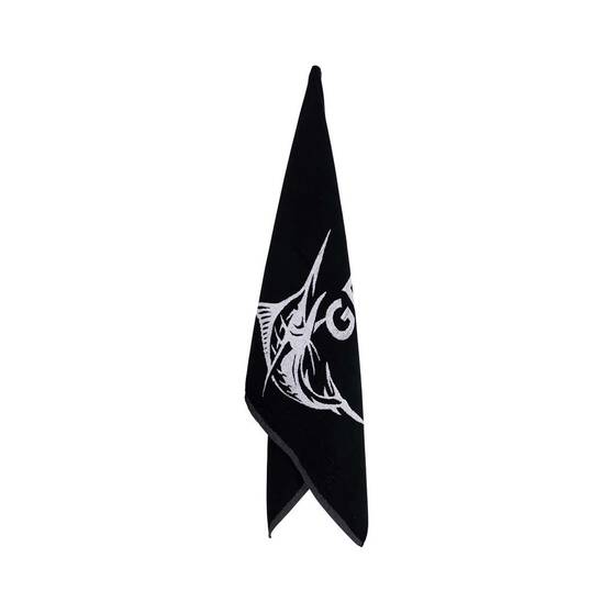 The Great Northern Brewing Co. Beach Towel Black, Black, bcf_hi-res