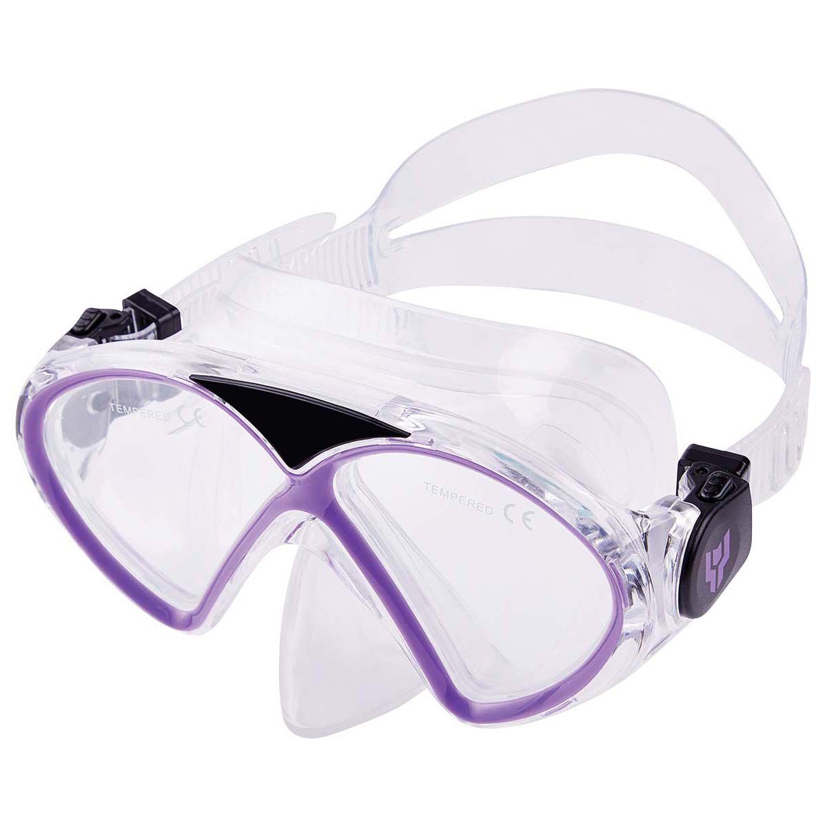 Tahwalhi Junior Mask and Snorkel Combo Purple, Purple, bcf_hi-res