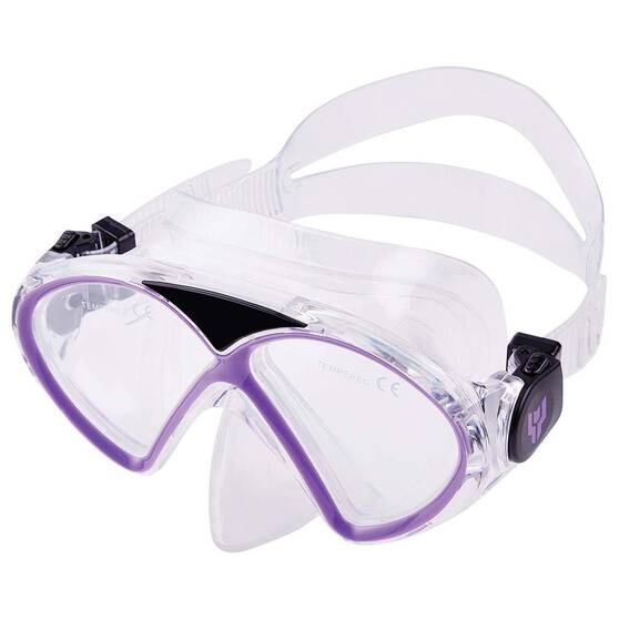 Tahwalhi Junior Mask and Snorkel Combo Purple, Purple, bcf_hi-res
