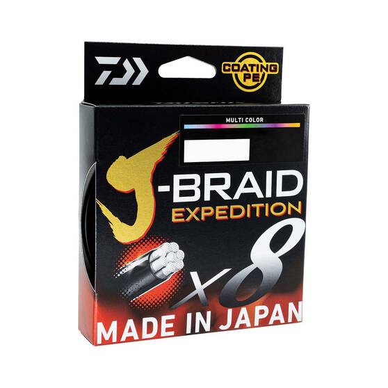 Daiwa J-Braid Expedition Braid Line Multi 300m 50lb, , bcf_hi-res