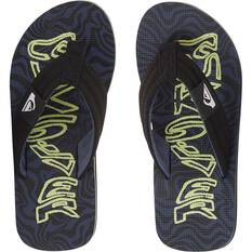 Quiksilver Youth Molokai Layback II Thongs Green / Blue 2, Green / Blue, bcf_hi-res