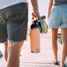 YETI® Rambler® Bottle 46 oz (1.4 L) with Chug Cap Low Country Peach, Low Country Peach, bcf_hi-res