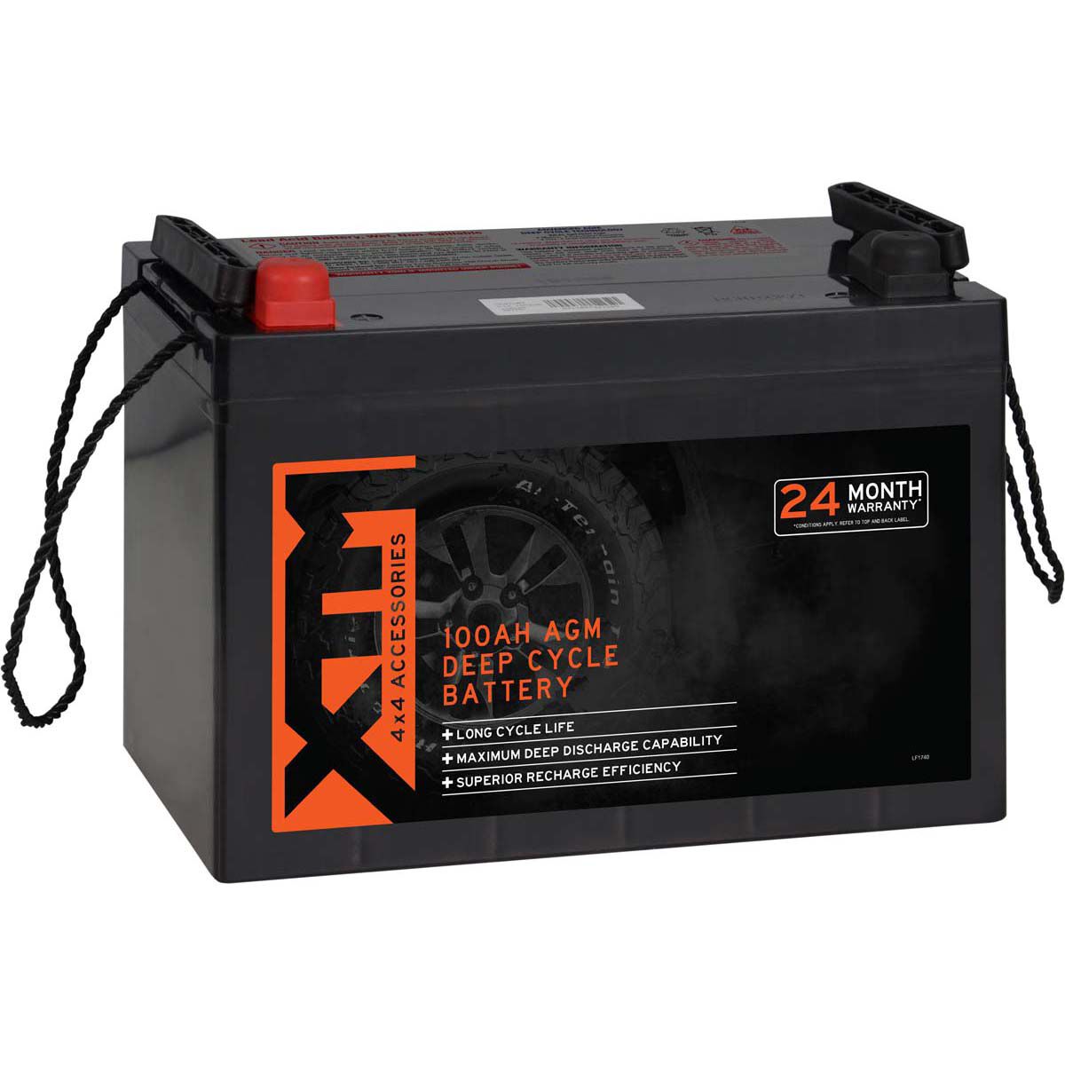XTM Deep Cycle Battery DC12-100 AGM, , bcf_hi-res