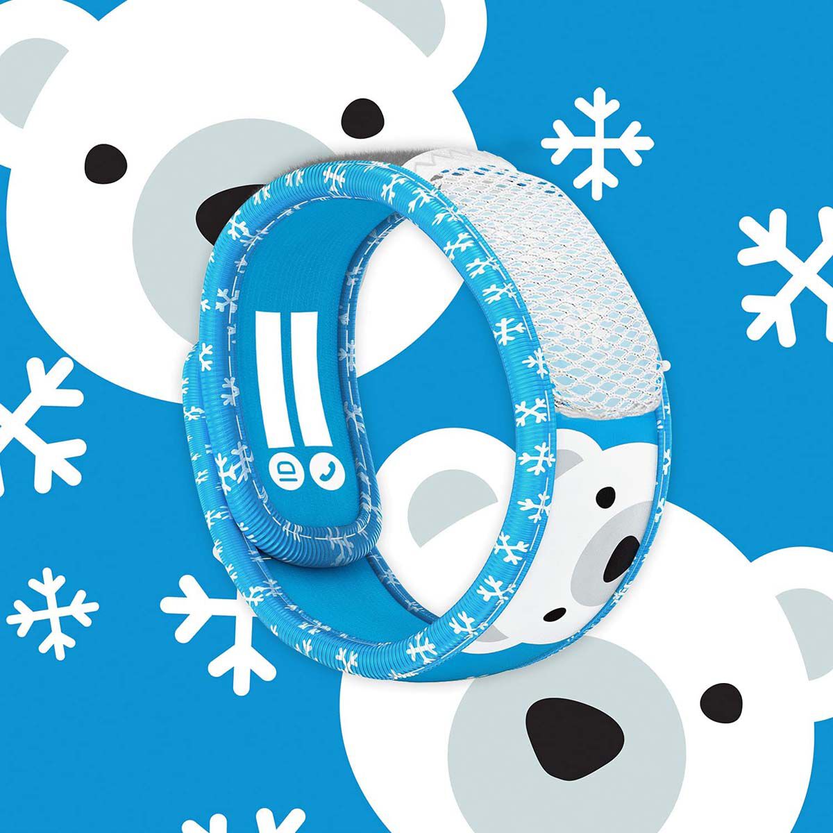 Para'kito Mosquito Kids Wristband&nbsp; Polar Bear, Polar Bear, bcf_hi-res