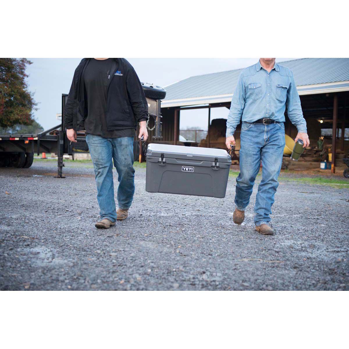 YETI&reg; Tundra&reg; 45 Hard Cooler Charcoal, Charcoal, bcf_hi-res