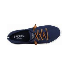 Sperry Women's Crest Vibe Canvas Sneakers Navy 6, Navy, bcf_hi-res