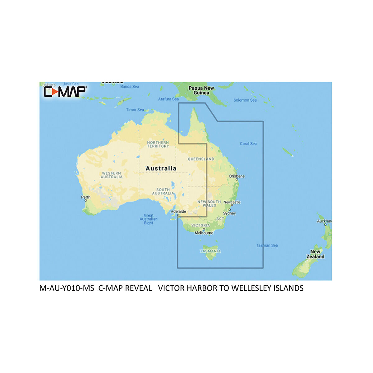 C-Map&reg; Reveal: Victor Harbor to Wellesley Islands, , bcf_hi-res