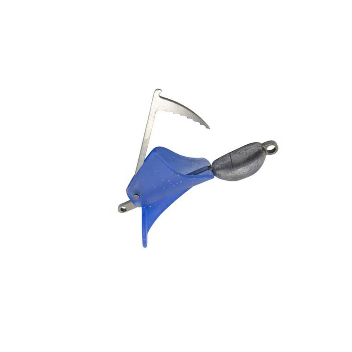 Lure Us In Reaper Rig Bare Small Blue With Silver Fleck, Blue With Silver Fleck, bcf_hi-res