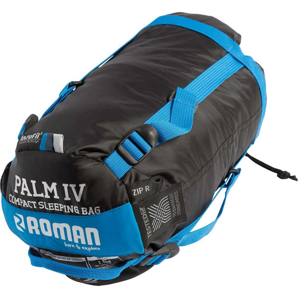 Roman Palm IV +5°C Sleeping Bag - Reef Blue | BCF