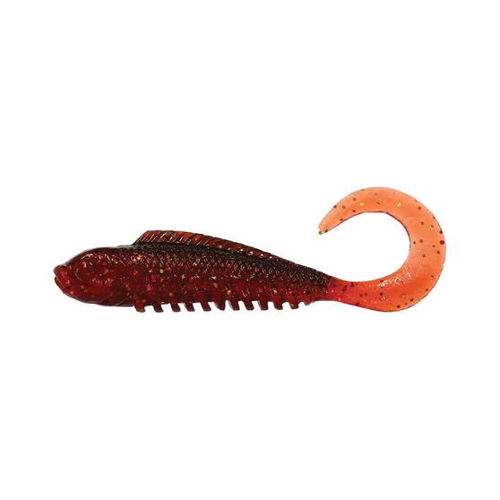 Squidgies Wriggler Soft Plastic Lure 100mm Red Rum, Red Rum, bcf_hi-res