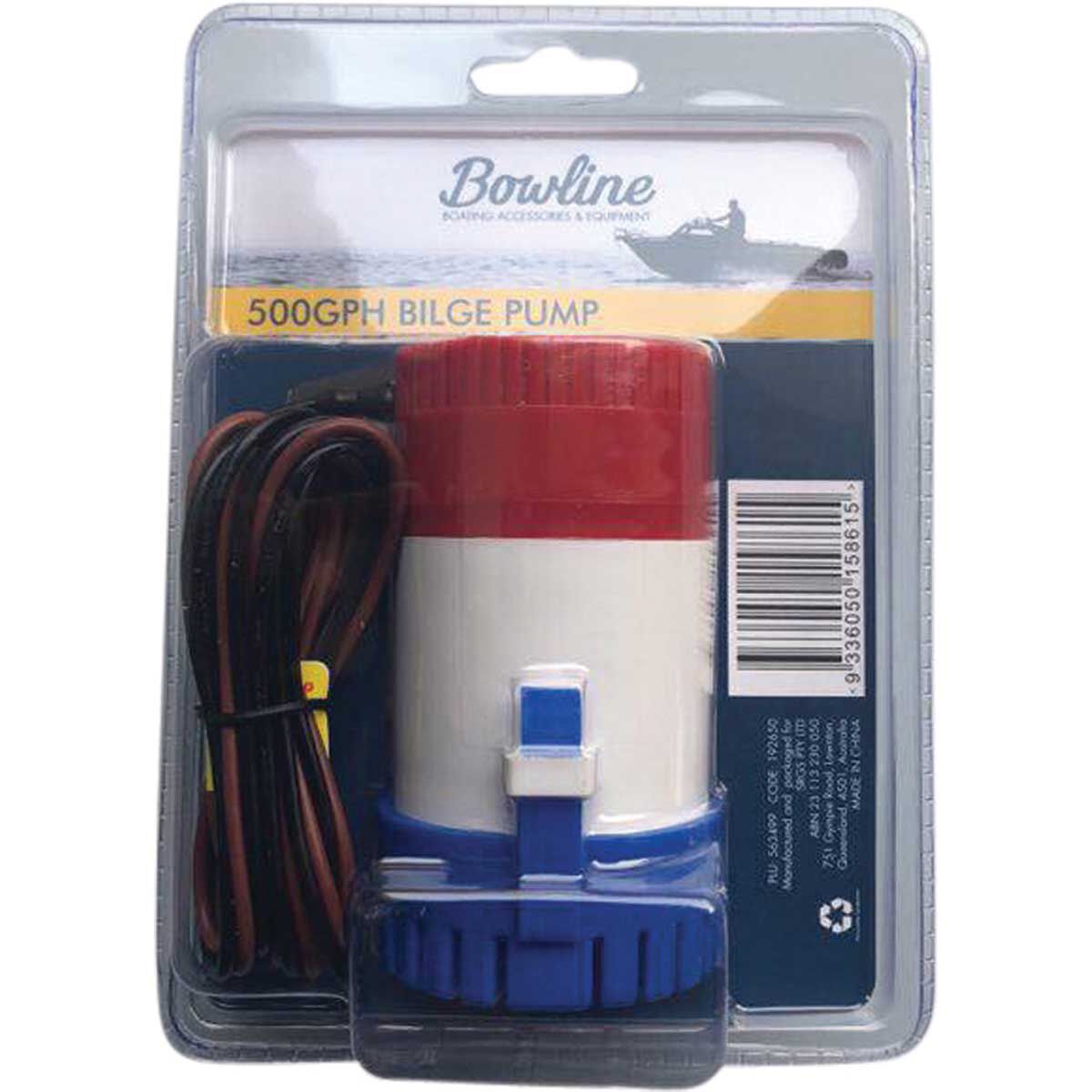 Bowline 500GPH Bilge Pump BCF