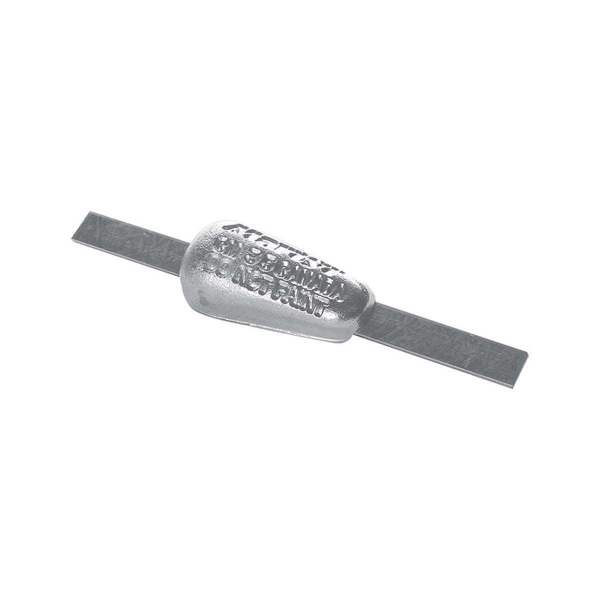 Martyr Zinc Teardrop Anode with Strap 175x80x40mm, , bcf_hi-res