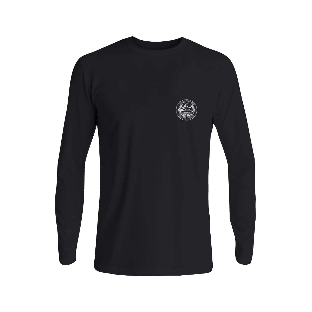 Quiksilver Youth Everyday Surf Long Sleeve Rashie Black 8, Black, bcf_hi-res