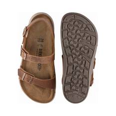 Birkenstock Women’s Sonora Cross Town Oiled Leather Sandals, Brown, bcf_hi-res
