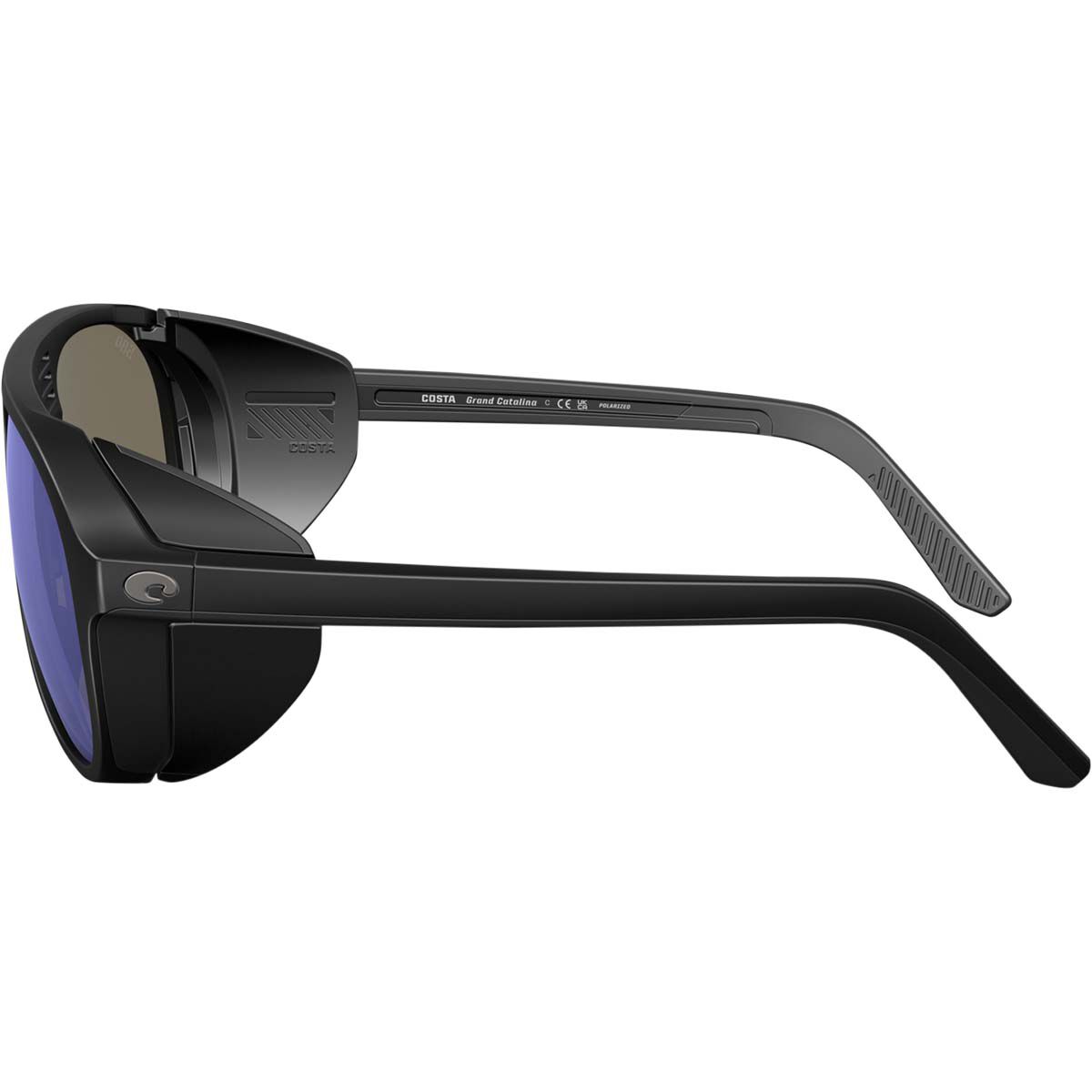 Costa Grand Catalina MT Sunglasses Black with Blue Lens, , bcf_hi-res