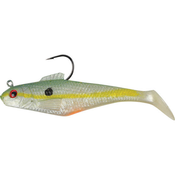 Berkley PowerBait Shad Soft Plastic Lure 6in Chart Shad, Chart Shad, bcf_hi-res