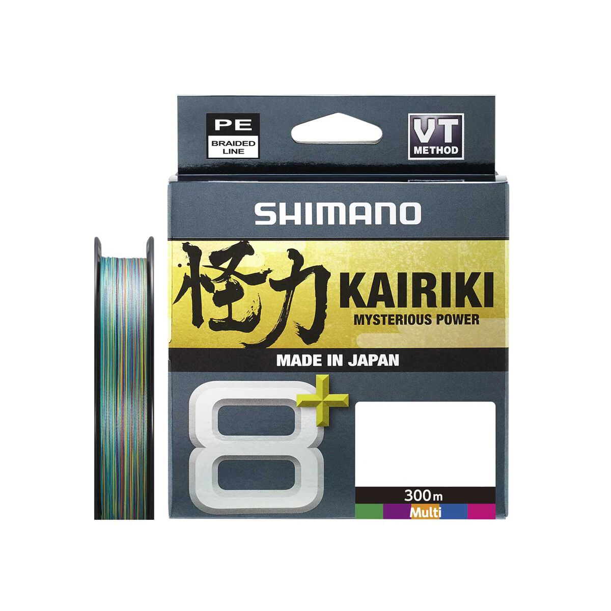 Shimano Kairiki 8+ Braid Line Multi 300m, , bcf_hi-res