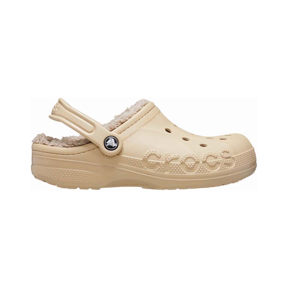 Crocs Unisex Baya Lined Clogs Chai / Multi M4/W6, Chai / Multi, bcf_hi-res