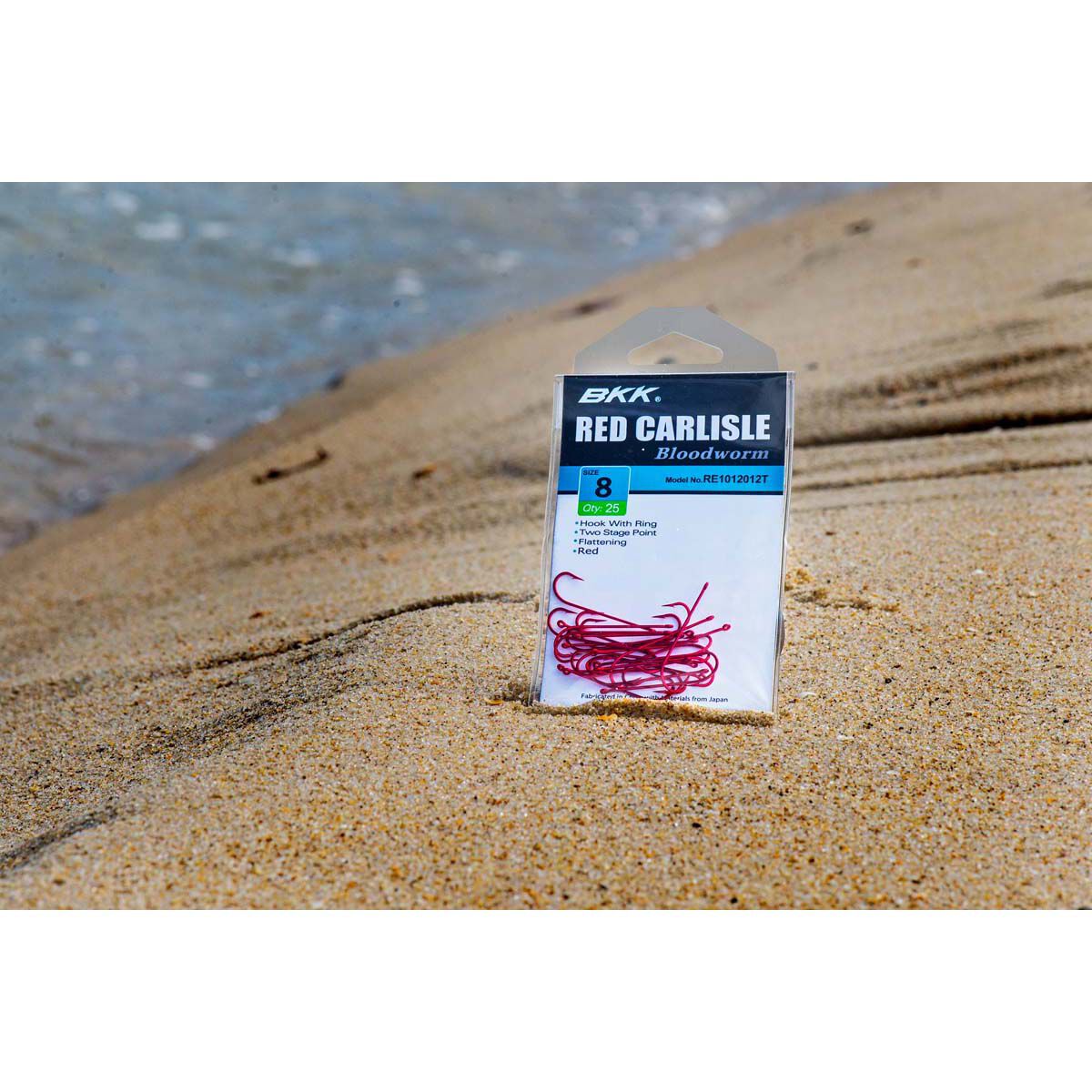 BKK Red Carlisle Bloodworm-R Hook, , bcf_hi-res