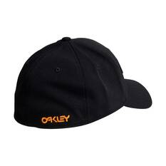 Oakley Unisex Elements 6 Panel Stretch Cap, Blackout, bcf_hi-res