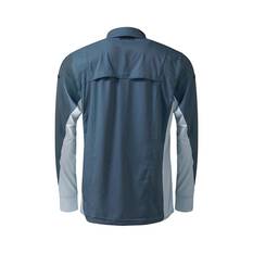 Shimano Men's Pro Vented Stretch Fishing Shirt, Navy, bcf_hi-res