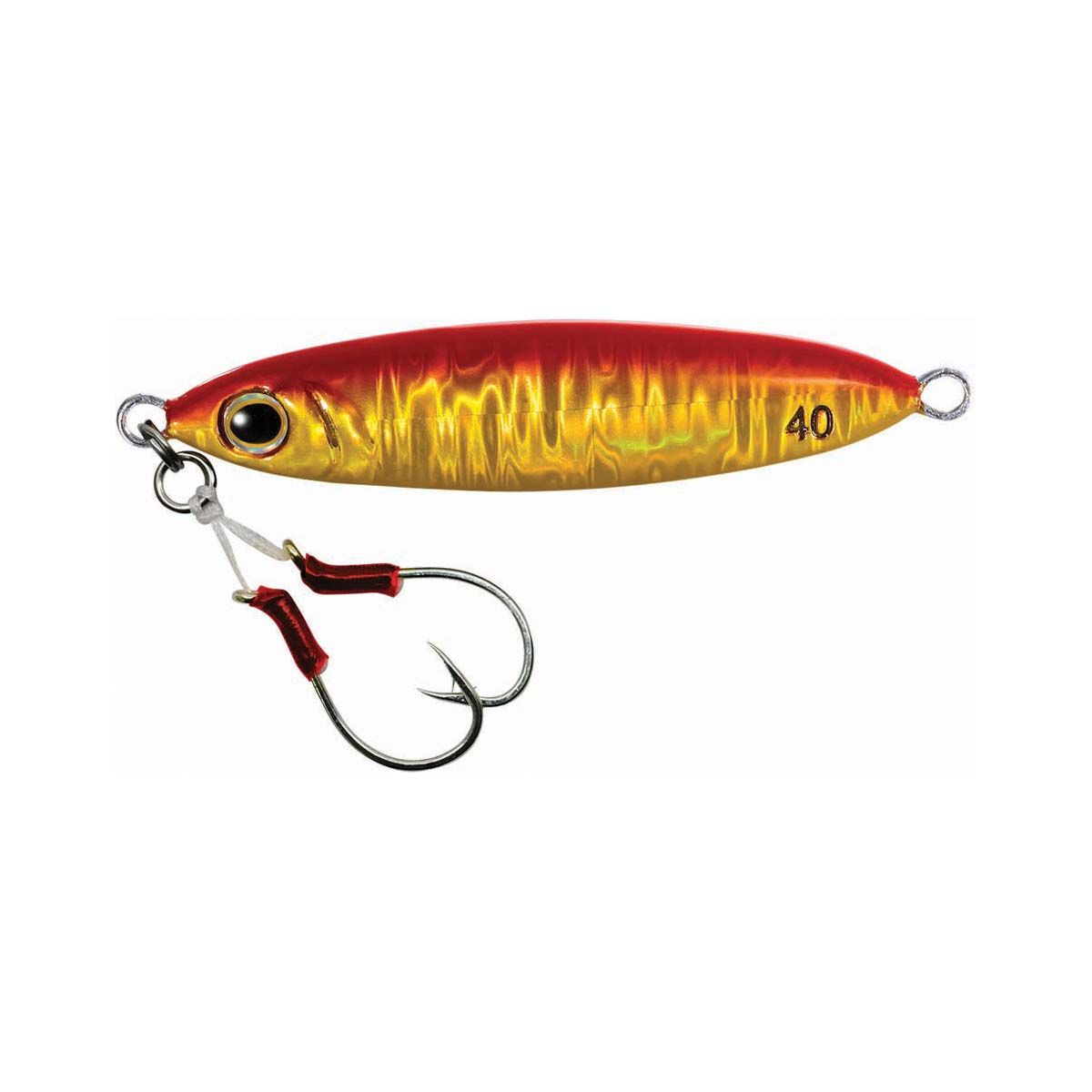 Shimano Colt Sniper Wonderfall Jig Lure 40g Orange Zebra, Orange Zebra, bcf_hi-res