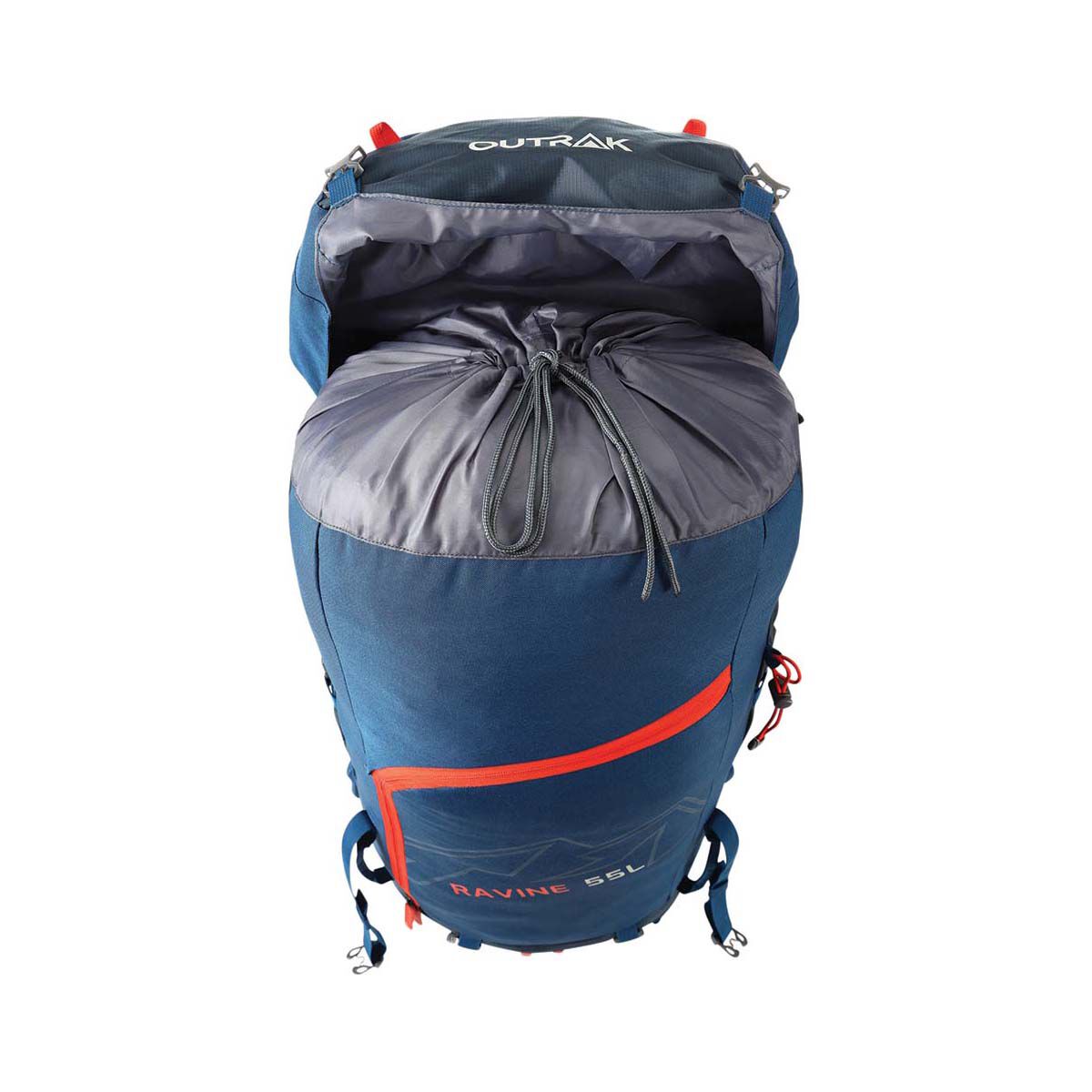OUTRAK Ravine Trekking Pack 55L Navy BCF