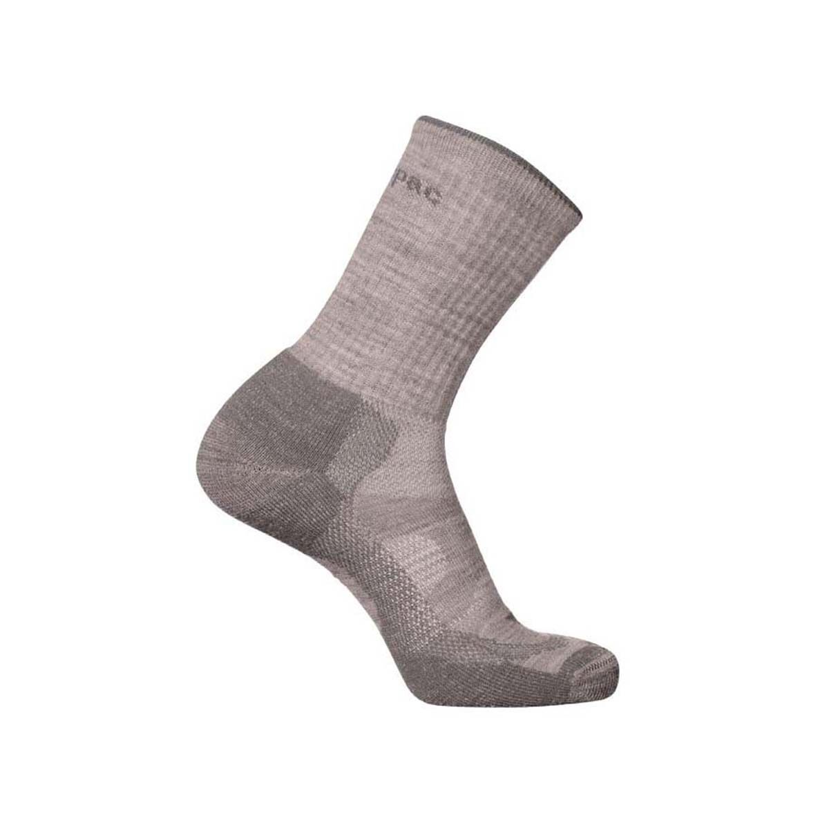 Macpac Merino Crew Socks Light Grey S, Light Grey, bcf_hi-res