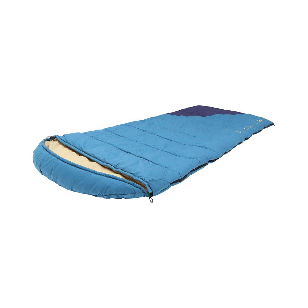 Wanderer Grand Nepean +7.7C Cotton Hooded Sleeping Bag, , bcf_hi-res