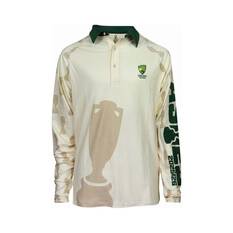 Gilroy x Cricket Australia Men's The Urn Sunshirt White S, White, bcf_hi-res