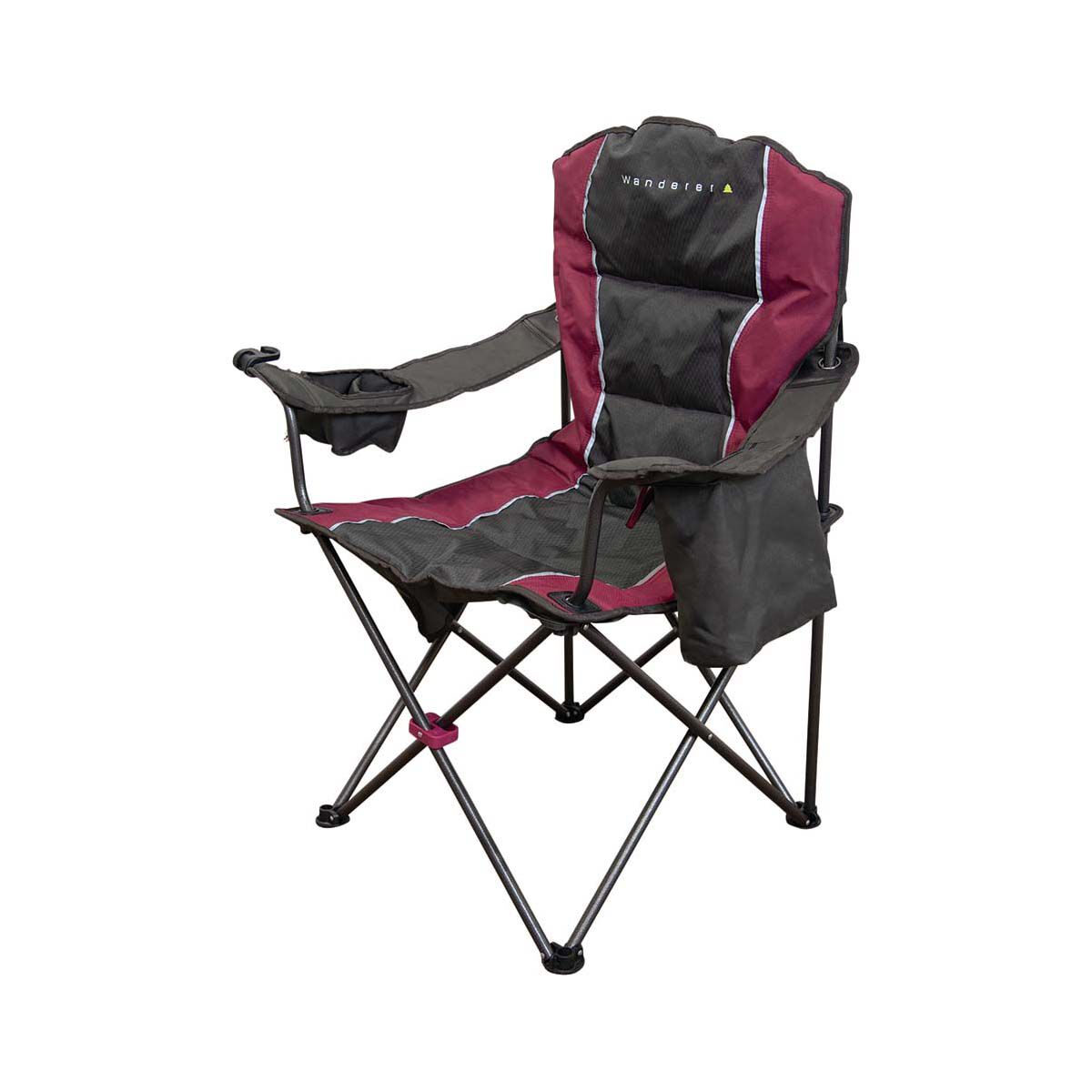 Wanderer Premium Cooler Arm Chair with Wine Holder 120kg BCF