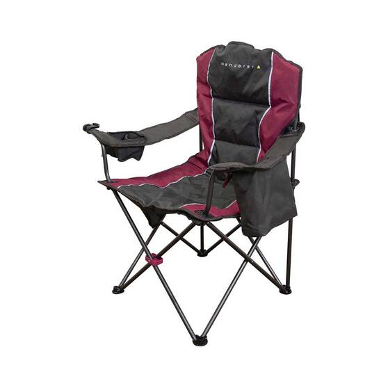 Wanderer Premium Cooler Arm Chair Wine 120kg, , bcf_hi-res