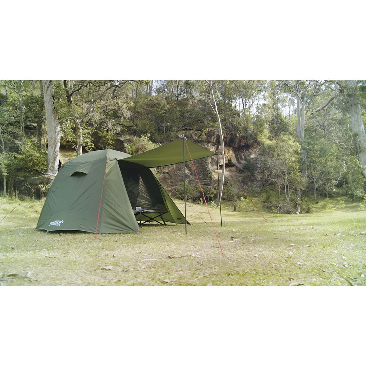 OZtrail Easy Fold Stretcher Tent 2 Person, , bcf_hi-res